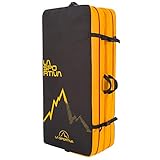 La Sportiva Laspo Crash Pad Colchoneta, Adultos Unisex, Black/Yellow (Multicolor), Talla Única