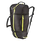 Salewa Ropebag XL Mochila, Unisex Adulto, Negro (Black/Citro), 24x36x45 cm (W x H x L)