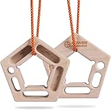 POWER GUIDANCE Dispositivo de Fuerza para el Dedo de Escalada para el Entrenamiento de Fuerza de Agarre en Interiores y Exteriores de Doble Cara Antideslizante portátil