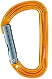 PETZL SM'D Wall Mosquetón de Rosca, Unisex Adulto, Amarillo, Talla única