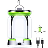 Lámpara Camping, Blukar Linterna de Camping Led Recargable - 7 Modos Lluminación 60 LED Super Brillante Lampara Camping Más de 10 Horas de Duración de La Batería para Camping, Emergencia, Pesca, etc.