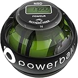 Powerball NSD 280Hz Autostart Ejercitador de Brazo, y Fortalecedor de Antebrazos, Mano y Muñeca, Negro (Pro)
