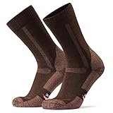 DANISH ENDURANCE Calcetines de Lana Merino de Senderismo, Antiampollas, Hombres, Mujeres y Niños, 1 Par